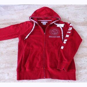 Indiana Hoosiers red bling hoodie